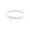 56 Cartier C de Cartier - Alliance en platine 58 Facettes pykdngljl4