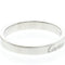 56 Cartier C de Cartier - Alliance en platine 58 Facettes pykdngljl4