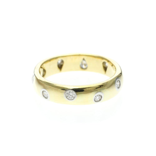 Tiffany & Co. Dots - Collier en platine, or jaune et diamant 58 Facettes gg1bdp377q