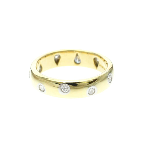 Tiffany & Co. Dots - Collier en platine, or jaune et diamant 58 Facettes gg1bdp377q