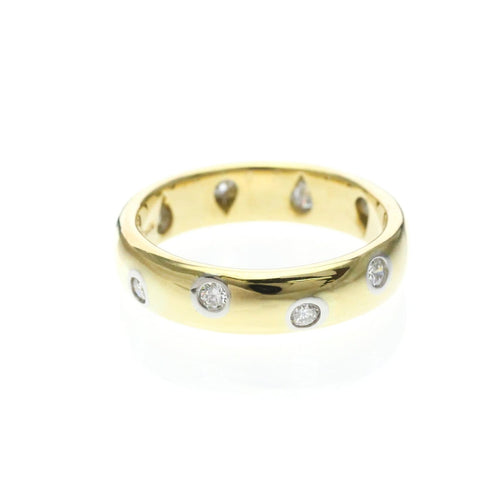 Tiffany & Co. Dots - Collier en platine, or jaune et diamant 58 Facettes gg1bdp377q