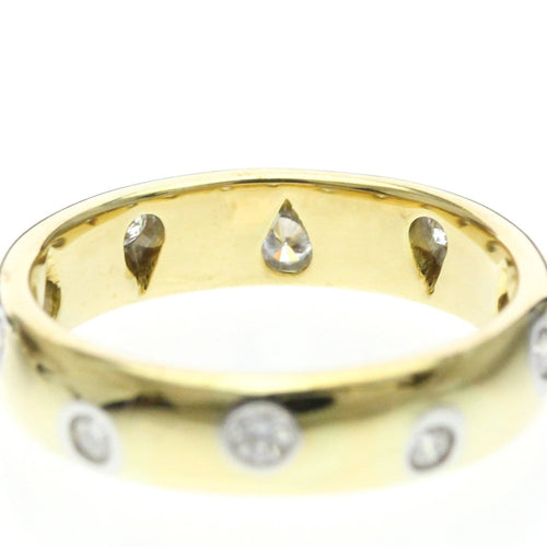 Tiffany & Co. Dots - Collier en platine, or jaune et diamant 58 Facettes gg1bdp377q