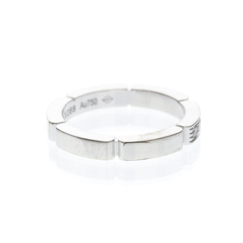 45 Cartier Maillon Panthère - Bague en or blanc et 4 diamants 58 Facettes ydg41fk9js