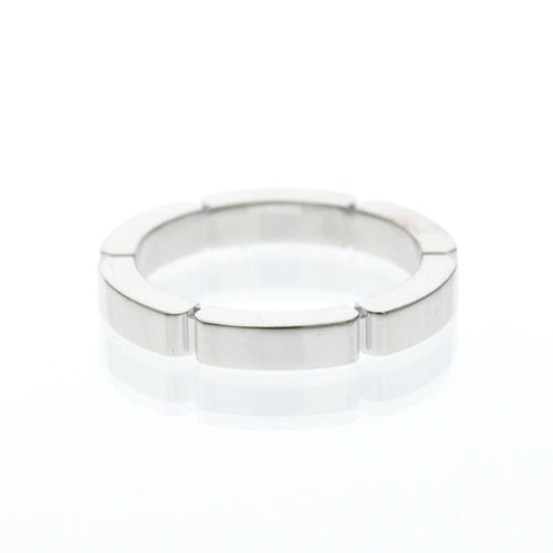 45 Cartier Maillon Panthère - Bague en or blanc et 4 diamants 58 Facettes ydg41fk9js