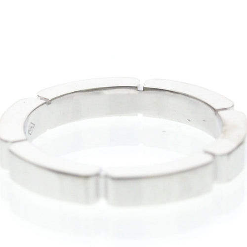 45 Cartier Maillon Panthère - Bague en or blanc et 4 diamants 58 Facettes ydg41fk9js