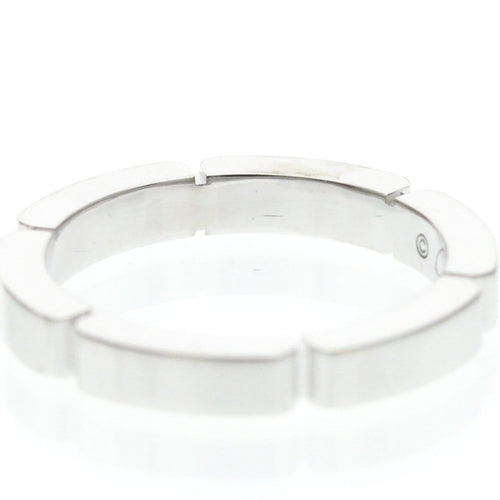 45 Cartier Maillon Panthère - Bague en or blanc et 4 diamants 58 Facettes ydg41fk9js