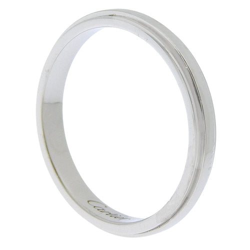 46 Cartier D'amour - Alliance en platine 58 Facettes dn56davr9t