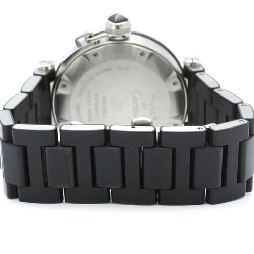 Cartier Pasha Seatimer - Montre automatique en acier et caoutchouc 58 Facettes hgt8qyqlqr