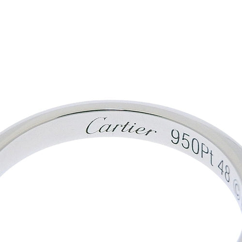48 Cartier 1895 - Alliance en platine 58 Facettes jhu9gj4rbk