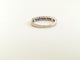 48.5 Demi-alliance - Bague en or blanc et diamants 58 Facettes 00569