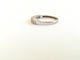 48.5 Demi-alliance - Bague en or blanc et diamants 58 Facettes 00569