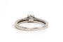 Bague 57 Bague contemporaine en or blanc 18 carats et diamants 58 Facettes 21756