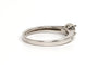 Bague 57 Bague contemporaine en or blanc 18 carats et diamants 58 Facettes 21756