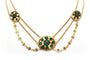 Collier Collier Napoléon III en or jaune 18 carats, émail et strass 58 Facettes 23061