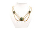 Collier Collier Napoléon III en or jaune 18 carats, émail et strass 58 Facettes 23061