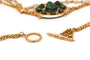 Collier Collier Napoléon III en or jaune 18 carats, émail et strass 58 Facettes 23061