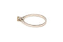 Bague 53 Bague contemporaine en or blanc et diamant 58 Facettes 19411