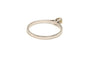 Bague 53 Bague contemporaine en or blanc et diamant 58 Facettes 19411