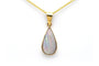 Pendentif Pendentif contemporain en or jaune 18 carats et opale 58 Facettes 17856