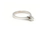 Bague 56 Solitaire années 70 - Bague en or blanc et diamant 58 Facettes 22907