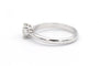 Bague 52 Solitaire contemporain - Bague en or blanc et diamant 58 Facettes 23064