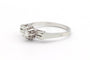 Bague 51 Bague Art déco en or blanc et diamant 58 Facettes 22911
