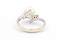 Bague 52 Années 70 - Bague en or blanc, perle et diamants 58 Facettes 19113