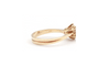 Bague 54 Bague contemporaine en or jaune 18 carats et diamants 0,48 ct 58 Facettes 23065