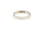 54 Bague contemporaine en or blanc et diamants 58 Facettes 23060