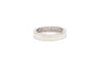 Bague 55 Bague contemporaine en or blanc 18 carats, diamants taille brillant (0,25 ct) 58 Facettes 19366