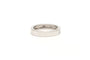 Bague 55 Bague contemporaine en or blanc 18 carats, diamants taille brillant (0,25 ct) 58 Facettes 19366