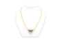Collier Collier années 70 en or blanc, perles et rubis 58 Facettes B278