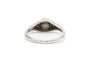 Bague 55 Bague Art déco en or blanc 18 carats, perle et diamants 58 Facettes B298