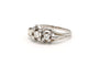 Bague 53 Art Déco - Bague en or blanc 18 carats et diamants 58 Facettes 20428