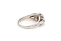 Bague 53 Art Déco - Bague en or blanc 18 carats et diamants 58 Facettes 20428