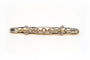 Broche Broche Art déco en or blanc et jaune 18 carats sertie de diamants 58 Facettes 20675