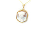 Pendentif Pendentif Art Nouveau en or jaune 18 carats avec camée en coquillage 58 Facettes 21524
