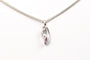 Pendentif Pendentif contemporain en or blanc, rubis et diamants 58 Facettes 21071