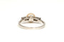 Bague 53 Art Déco - Bague en or blanc, perle et diamants 58 Facettes B843