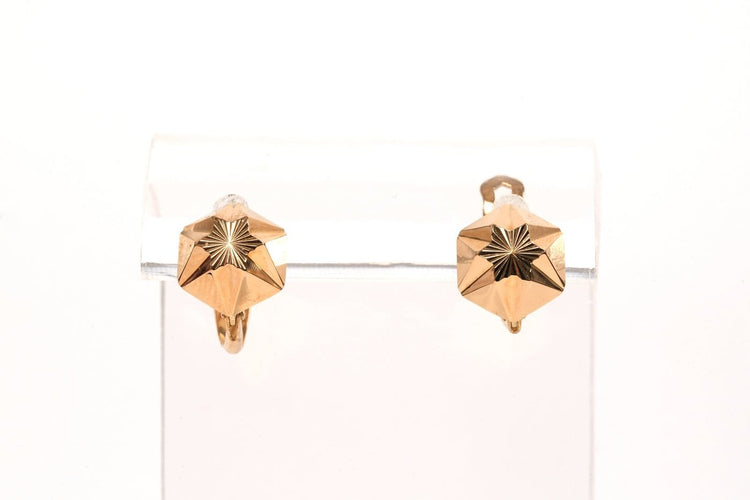Boucles d'oreilles Boucles d'oreilles Art déco en or jaune 18 carats 58 Facettes 21800