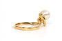 Bague 51 Années 70 - Bague en or jaune et perle 58 Facettes 21857