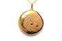 Pendentif Pendentif Art nouveau en or jaune 18 carats, perles et rubis 58 Facettes B473