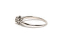 Bague 54 Art déco - Bague en or blanc 18 carats et diamant 58 Facettes 21855