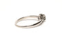 Bague 54 Art déco - Bague en or blanc 18 carats et diamant 58 Facettes 21855