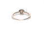 Bague 54 Art déco - Bague en or blanc 18 carats et diamant 58 Facettes 21855