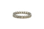 Bague 53 Bague Art déco en or blanc 18 carats, diamants taille brillant, 0,154 ct 58 Facettes B504
