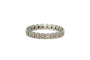 Bague 53 Bague Art déco en or blanc 18 carats, diamants taille brillant, 0,154 ct 58 Facettes B504