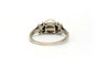Bague 55 Bague Art déco en or blanc avec perle et diamants 58 Facettes 22271
