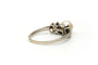 Bague 55 Bague Art déco en or blanc avec perle et diamants 58 Facettes 22271