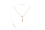 Collier Art Nouveau - Collier en or blanc 18 carats, argent et diamants 58 Facettes 20045